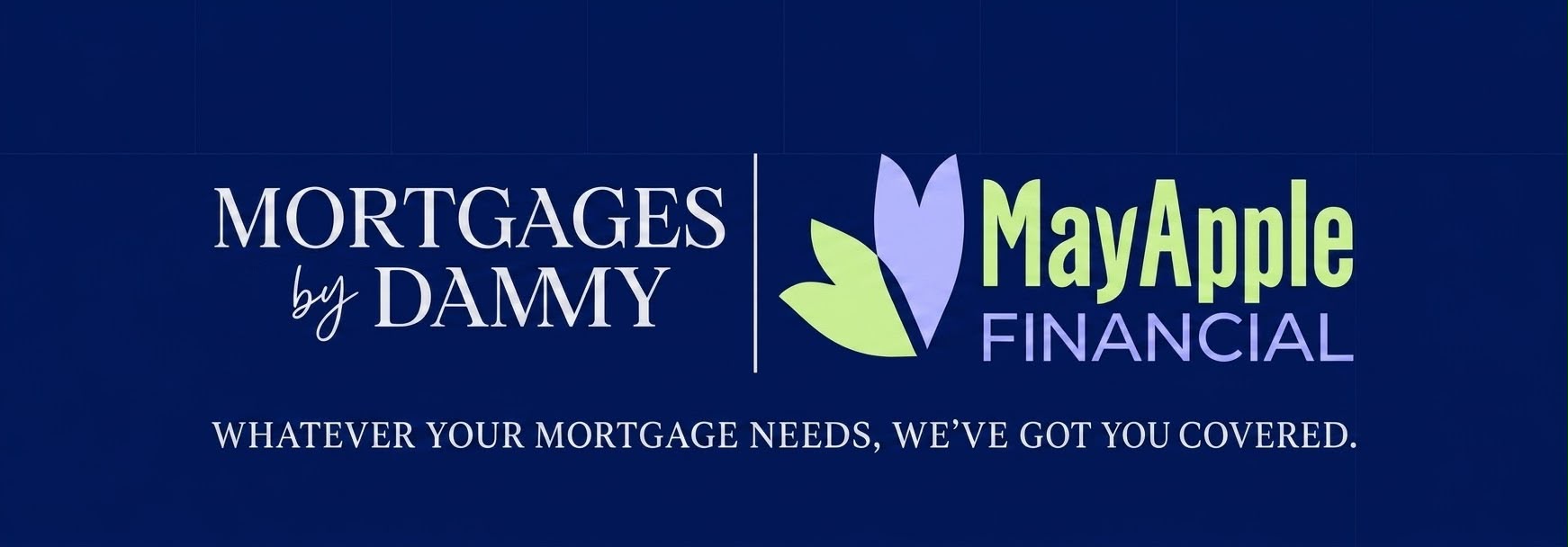Mortgages by Dammy — MayApple Financial logo